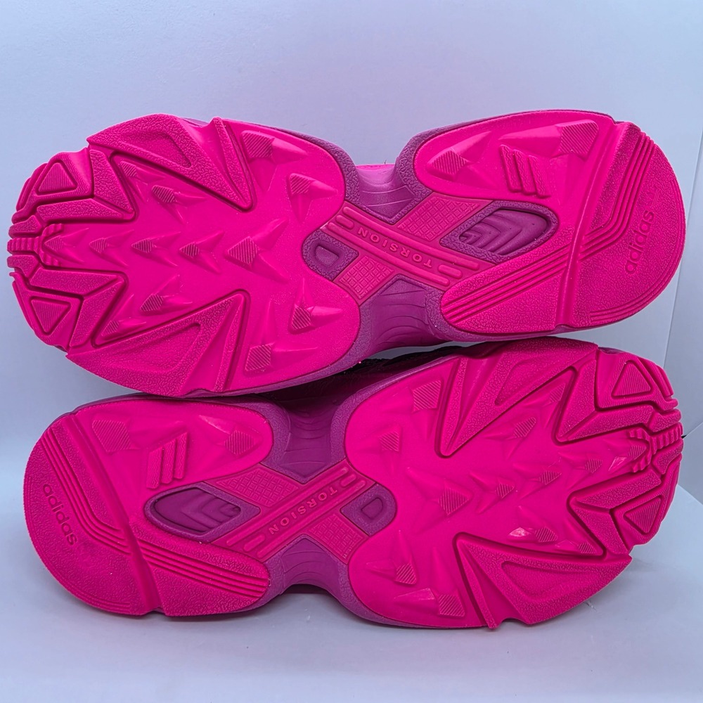 Adidas Originals Women's Falcon Out Loud "Shock Pink Glitter" BD8077 Size 8 - Picture 7 of 11